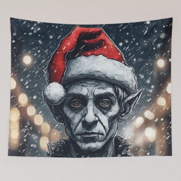 Item preview, Christmas and Holiday Elf - Watercolor & Ink 2 designed and sold by KBMediaArt.