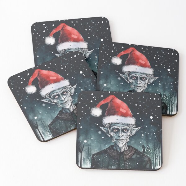 Item preview, Christmas and Holiday Elf - Watercolor & Ink 3 designed and sold by KBMediaArt.