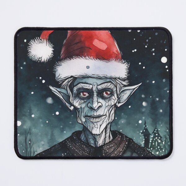 Item preview, Christmas and Holiday Elf - Watercolor & Ink 3 designed and sold by KBMediaArt.