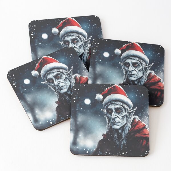 Item preview, Christmas and Holiday Elf - Watercolor & Ink 4 designed and sold by KBMediaArt.