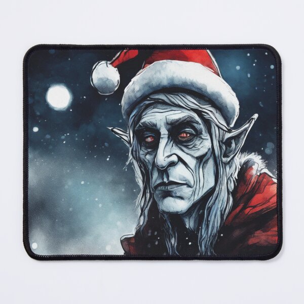 Item preview, Christmas and Holiday Elf - Watercolor & Ink 4 designed and sold by KBMediaArt.