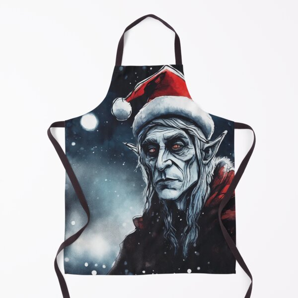Item preview, Christmas and Holiday Elf - Watercolor & Ink 4 designed and sold by KBMediaArt.