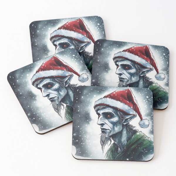 Item preview, Christmas and Holiday Elf - Watercolor & Ink 5 designed and sold by KBMediaArt.