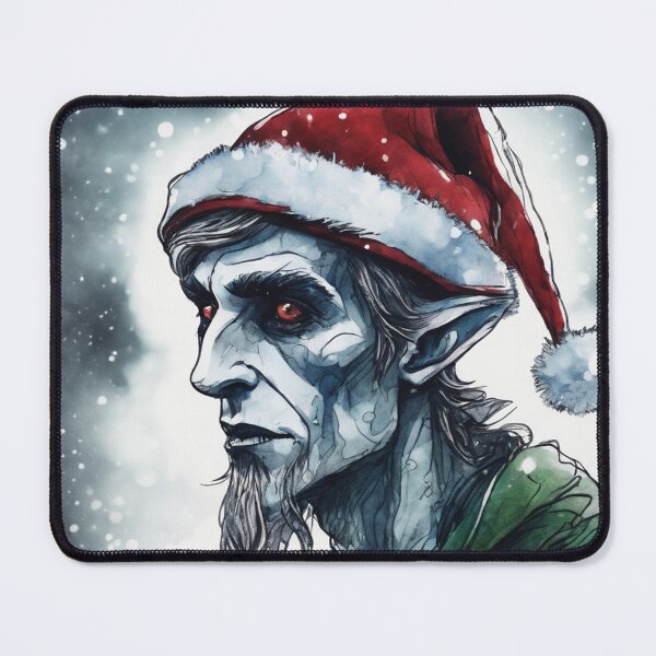 Item preview, Christmas and Holiday Elf - Watercolor & Ink 5 designed and sold by KBMediaArt.