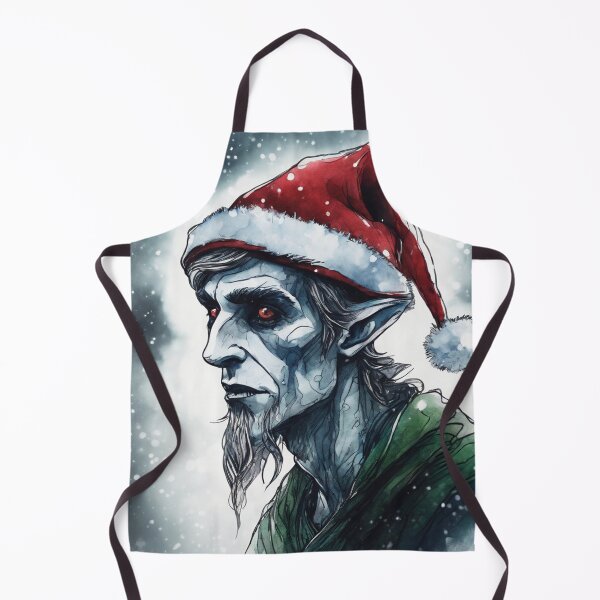 Item preview, Christmas and Holiday Elf - Watercolor & Ink 5 designed and sold by KBMediaArt.