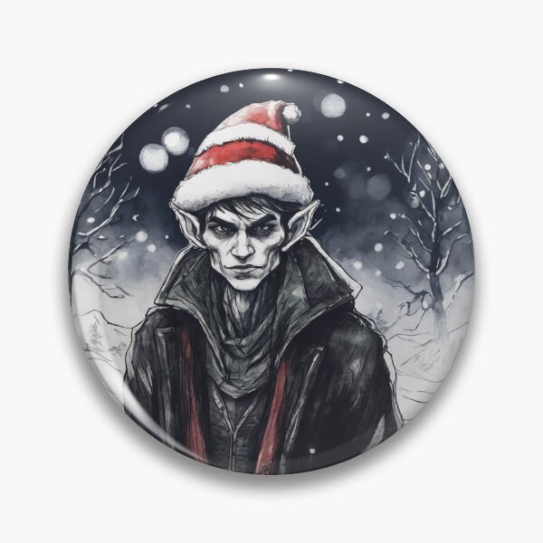 Item preview, Christmas and Holiday Elf - Watercolor & Ink 6 designed and sold by KBMediaArt.