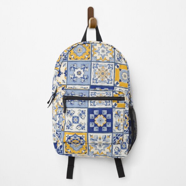 Item preview, Spanish Tiles Repeating Pattern designed and sold by Magnolia Valley Art.