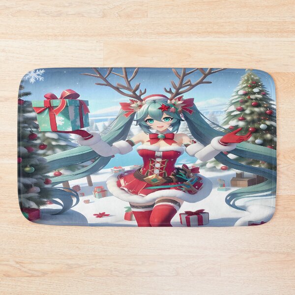 Item preview, Miku Reindeer's Magical Christmas - Holiday Art designed and sold by Venta Mix  JellycientArt.