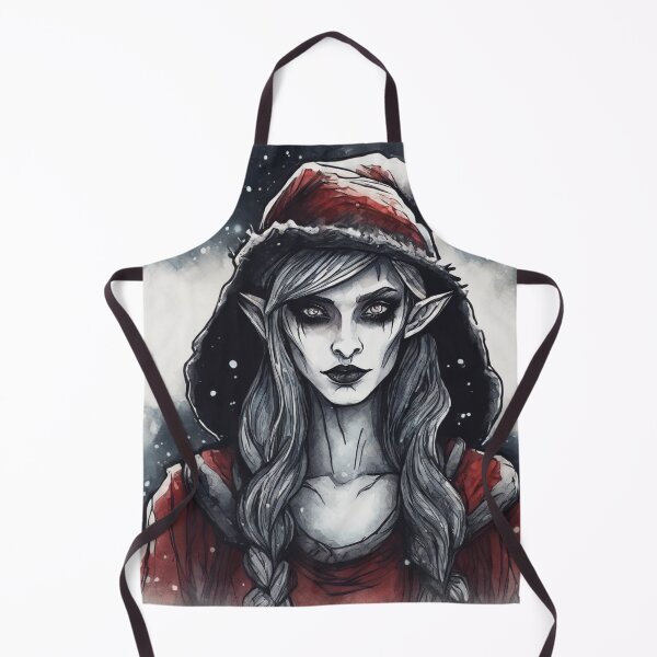 Item preview, Christmas and Holiday Elf - Watercolor & Ink 10 designed and sold by KBMediaArt.