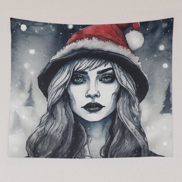 Item preview, Christmas and Holiday Elf - Watercolor & Ink 11 designed and sold by KBMediaArt.
