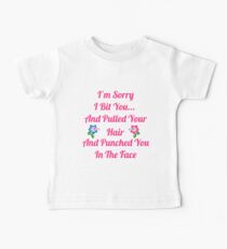 Es tut mir leid, ich habe dich gebissen ... Baby T-Shirt