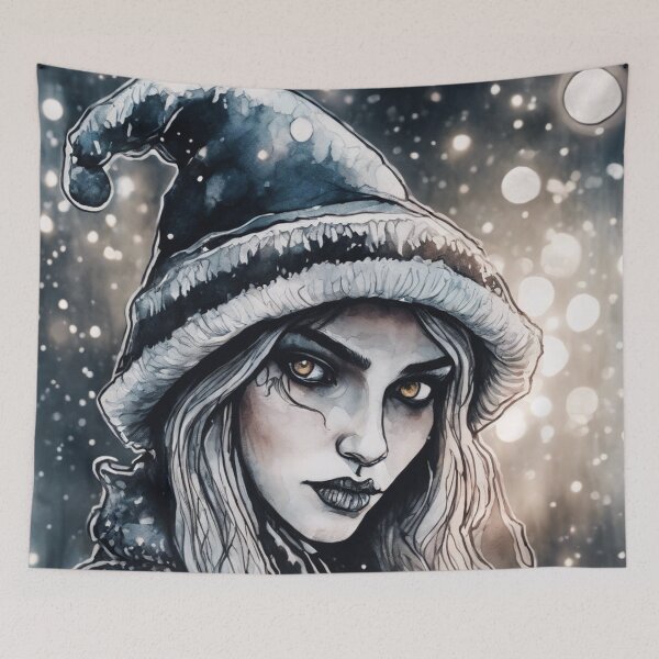 Item preview, Christmas and Holiday Elf - Watercolor & Ink 12 designed and sold by KBMediaArt.
