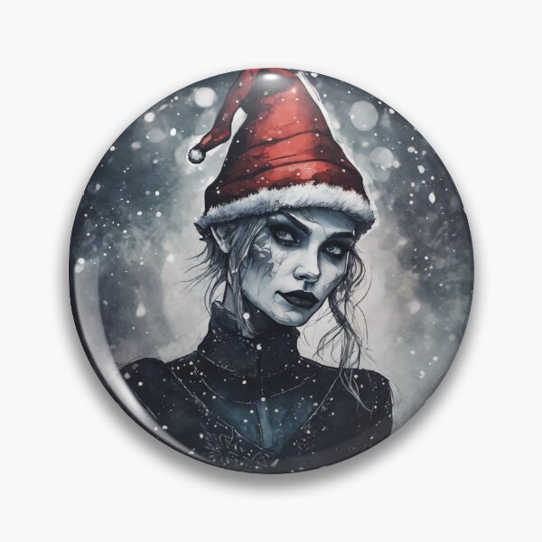 Item preview, Christmas and Holiday Elf - Watercolor & Ink 13 designed and sold by KBMediaArt.