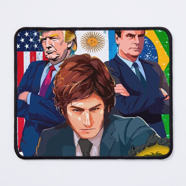Item preview, President Trump Bolsonaro Milei T-shirt designed and sold by Christian  Clothing.