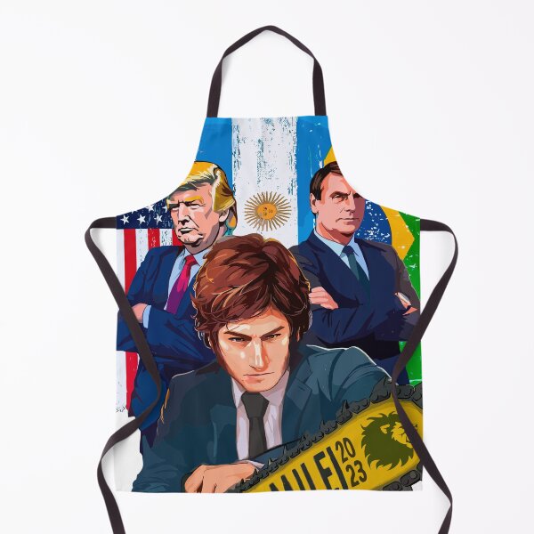 Item preview, President Trump Bolsonaro Milei T-shirt designed and sold by Christian Clothing.
