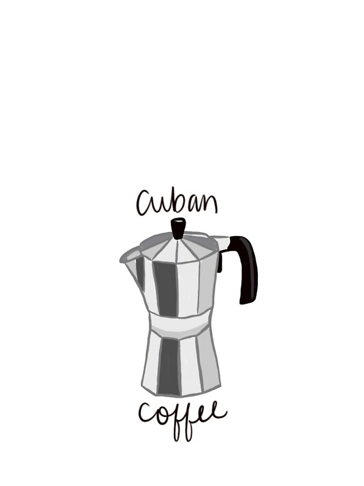 Cuban Coffee Maker Sticker for Sale by Nicmart