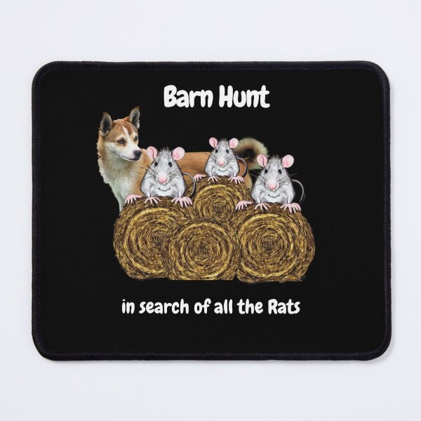 Item preview, Funny Barn Hunt - in search of all the rats with a Norwegian Lundehund Dog designed and sold by Just4doglovers.