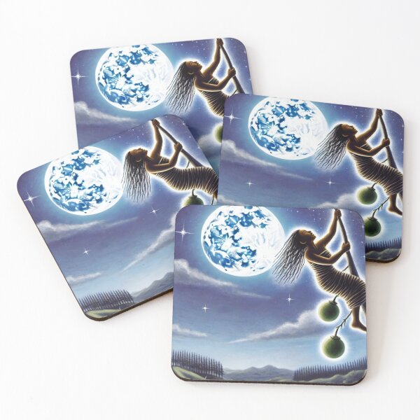 Item preview, Rona and the moon designed and sold by MauTeRangimarie.