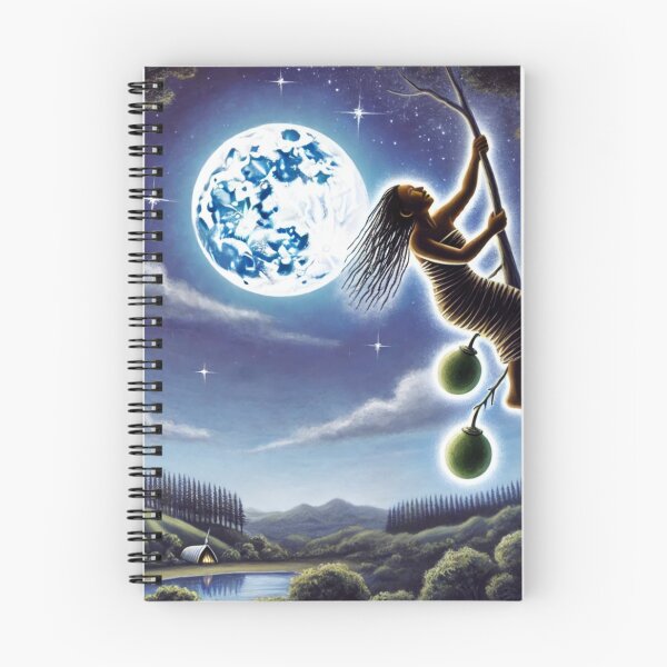Item preview, Rona and the moon designed and sold by MauTeRangimarie.