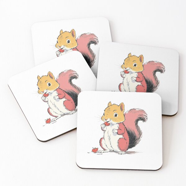 Item preview,  Cute vintage Squirrel's Sticker designed and sold by PawtyBeast.