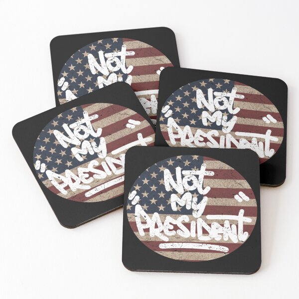 Item preview, Not my president typography vintage  designed and sold by Ushopfake.
