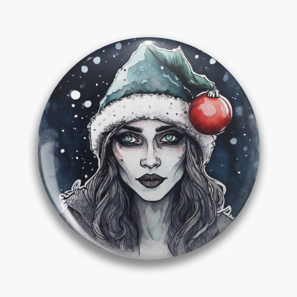Item preview, Christmas and Holiday Elf - Watercolor & Ink 15 designed and sold by KBMediaArt.