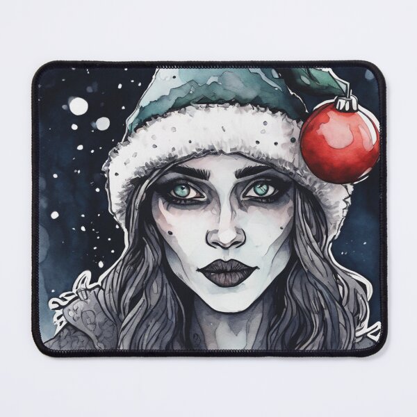 Item preview, Christmas and Holiday Elf - Watercolor & Ink 15 designed and sold by KBMediaArt.