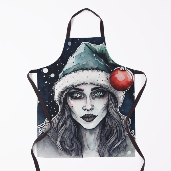 Item preview, Christmas and Holiday Elf - Watercolor & Ink 15 designed and sold by KBMediaArt.