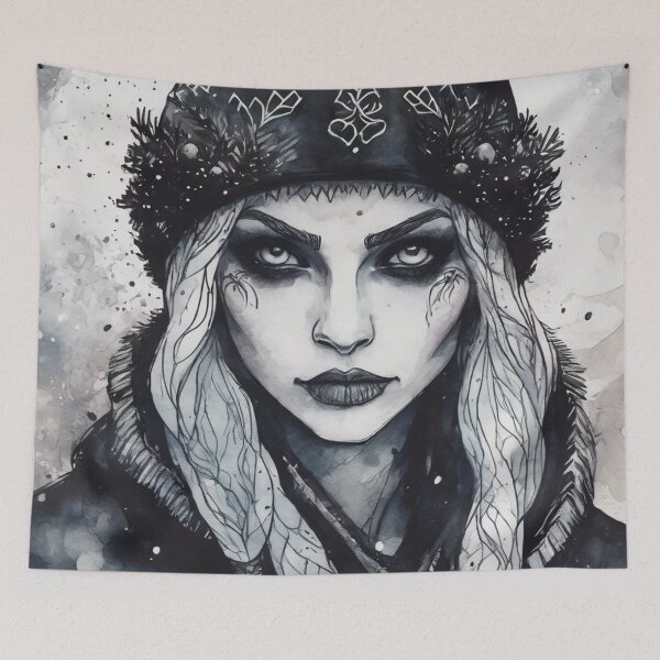 Item preview, Christmas and Holiday Elf - Watercolor & Ink 16 designed and sold by KBMediaArt.
