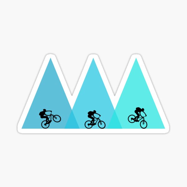 Item preview, mountain bike mountain biking mtb bicycle cycling cyclist gift designed and sold by Ziegenbart.