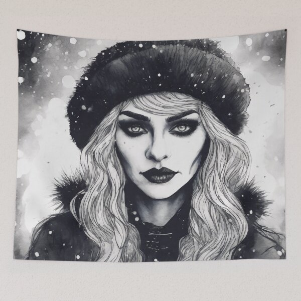 Item preview, Christmas and Holiday Elf - Watercolor & Ink 17 designed and sold by KBMediaArt.