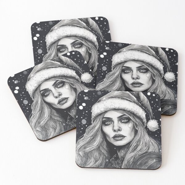 Item preview, Christmas and Holiday Elf - Watercolor & Ink 18 designed and sold by KBMediaArt.