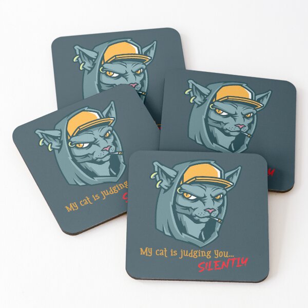 Item preview, My cat is judging you... silently designed and sold by gryhenart.