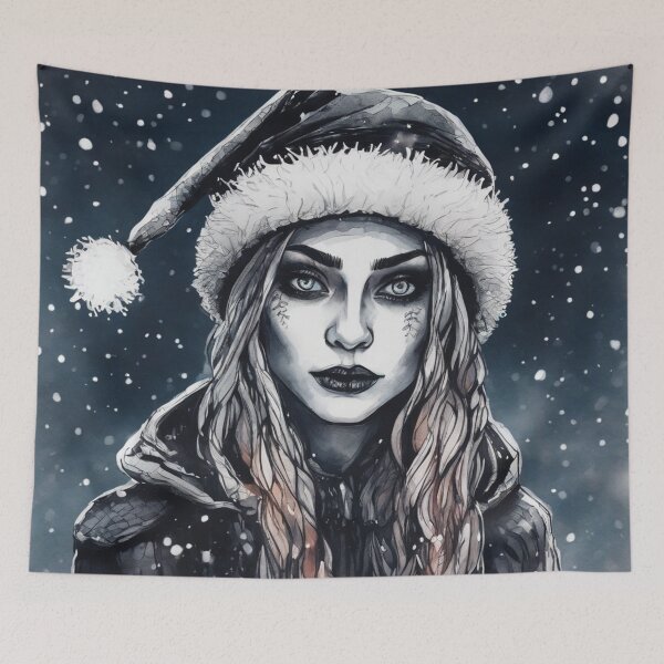 Item preview, Christmas and Holiday Elf - Watercolor & Ink 19 designed and sold by KBMediaArt.
