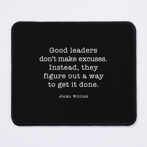 Item preview, Jocko Willink Motivational Quote designed and sold by corbrand.