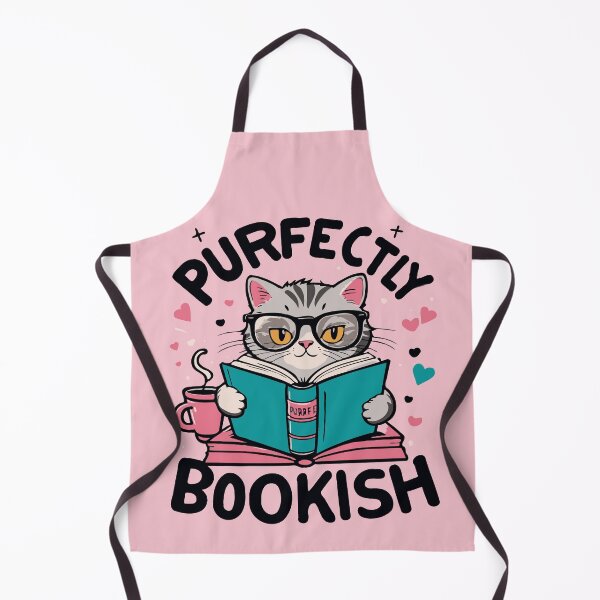 Item preview, Purrfectly Bookish designed and sold by Creative Magia.