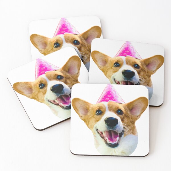 Item preview, Party Corgi designed and sold by KarnelianKallie.