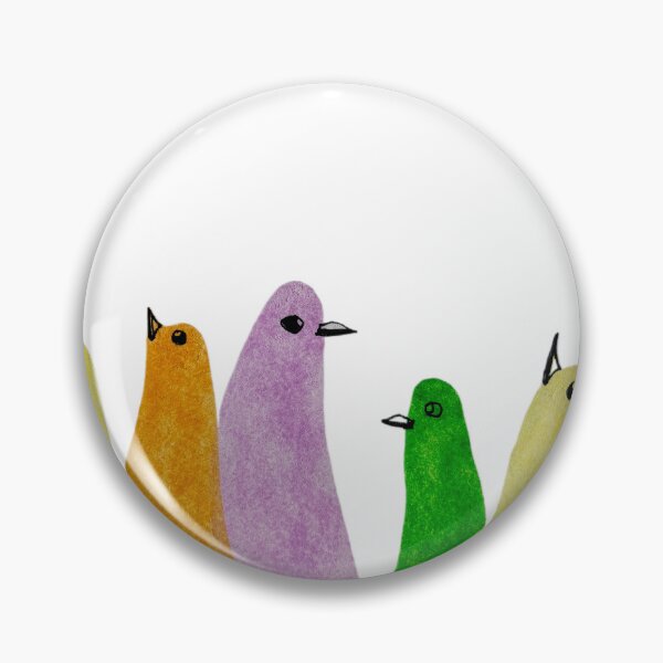 Item preview, Inquisitive birds designed and sold by WildLadyWood.