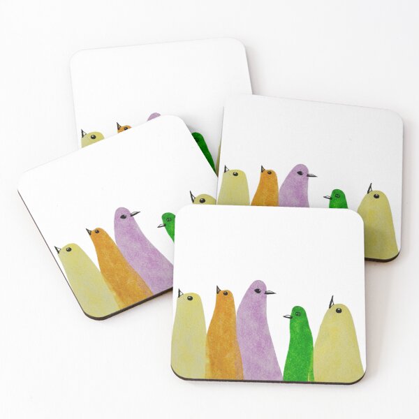 Item preview, Inquisitive birds designed and sold by WildLadyWood.