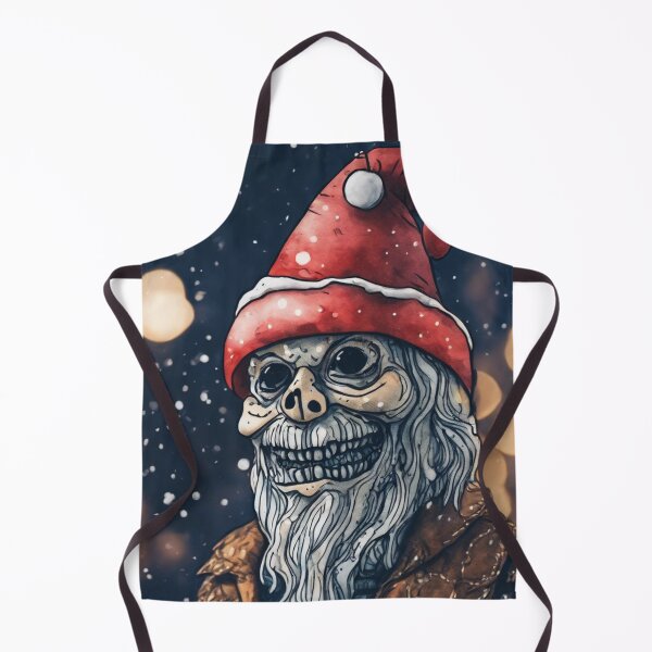 Item preview, Christmas and Holiday Evil Santa - Watercolor & Ink 1 designed and sold by KBMediaArt.