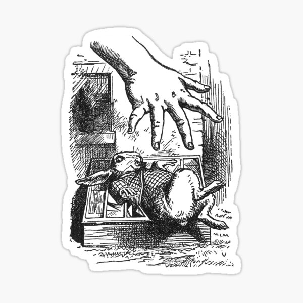 The Rabbit and the Hand Sticker