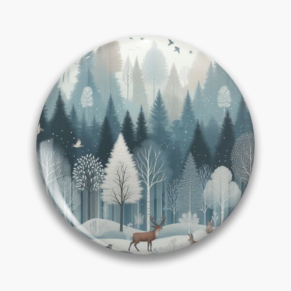 Item preview, Winter Forest nature Wildlife designed and sold by Nanthanon.