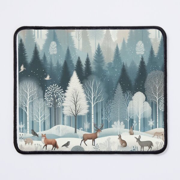 Item preview, Winter Forest nature Wildlife designed and sold by Nanthanon.