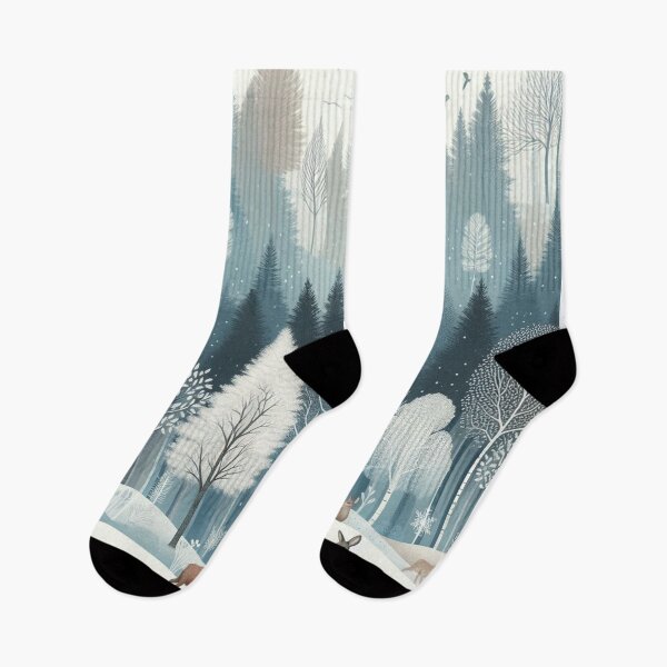 Item preview, Winter Forest nature Wildlife designed and sold by Nanthanon.