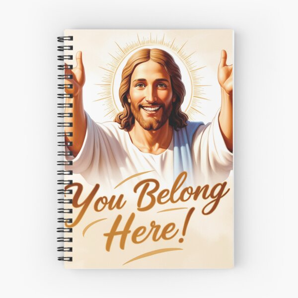 Item preview, Jesus You Belong Here for Church Greeter, Pastor, Staff designed and sold by tshirtart2024.