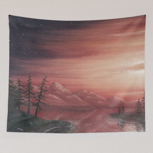 Item preview, As Night Descends on Kennedy Lake designed and sold by corydiamond.