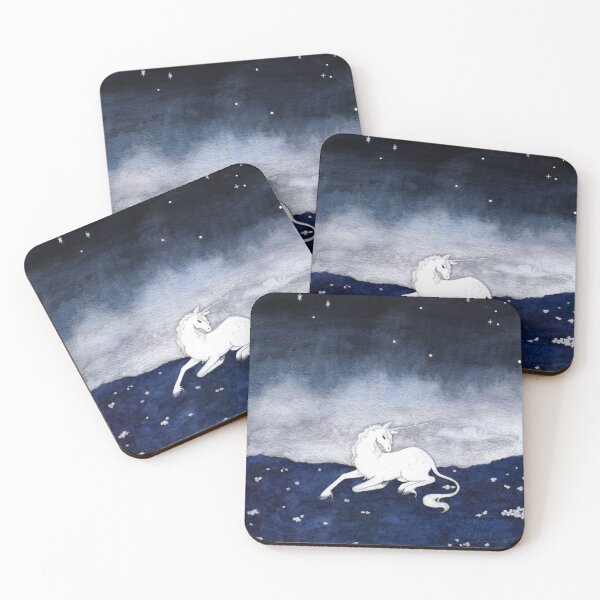 Item preview, Enchanted Unicorn Tapestry designed and sold by mooonhannah.