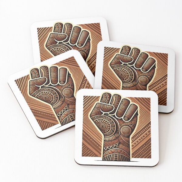 Item preview, African Black Fist Design  designed and sold by AnkhLyfeApparel.