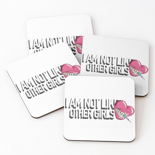 Item preview, i'm not like the other girls cute style Sticker designed and sold by Dospart.