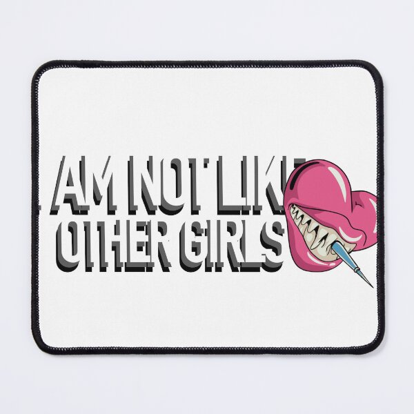 Item preview, i'm not like the other girls cute style Sticker designed and sold by Dospart.